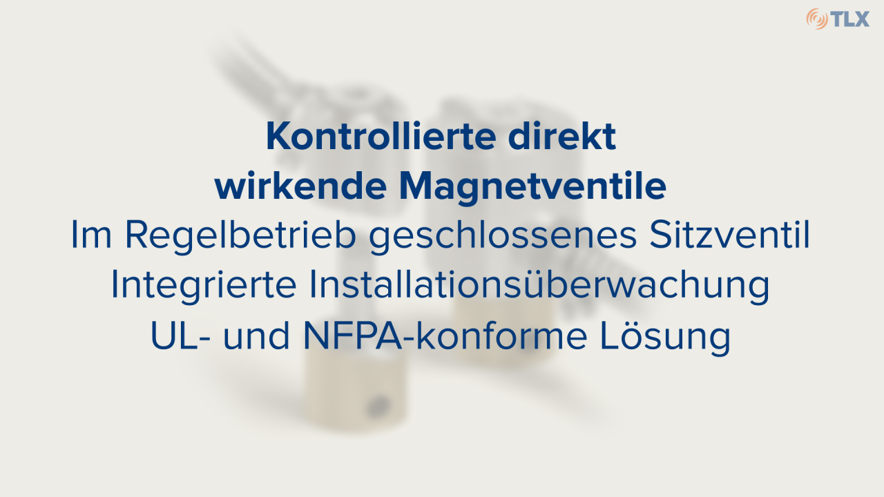 Sehen Sie, wie unsere überwachten direkt wirkenden Magnetventil-Antriebe funktionieren und erfahren Sie mehr über ihre spezifischen Merkmale.