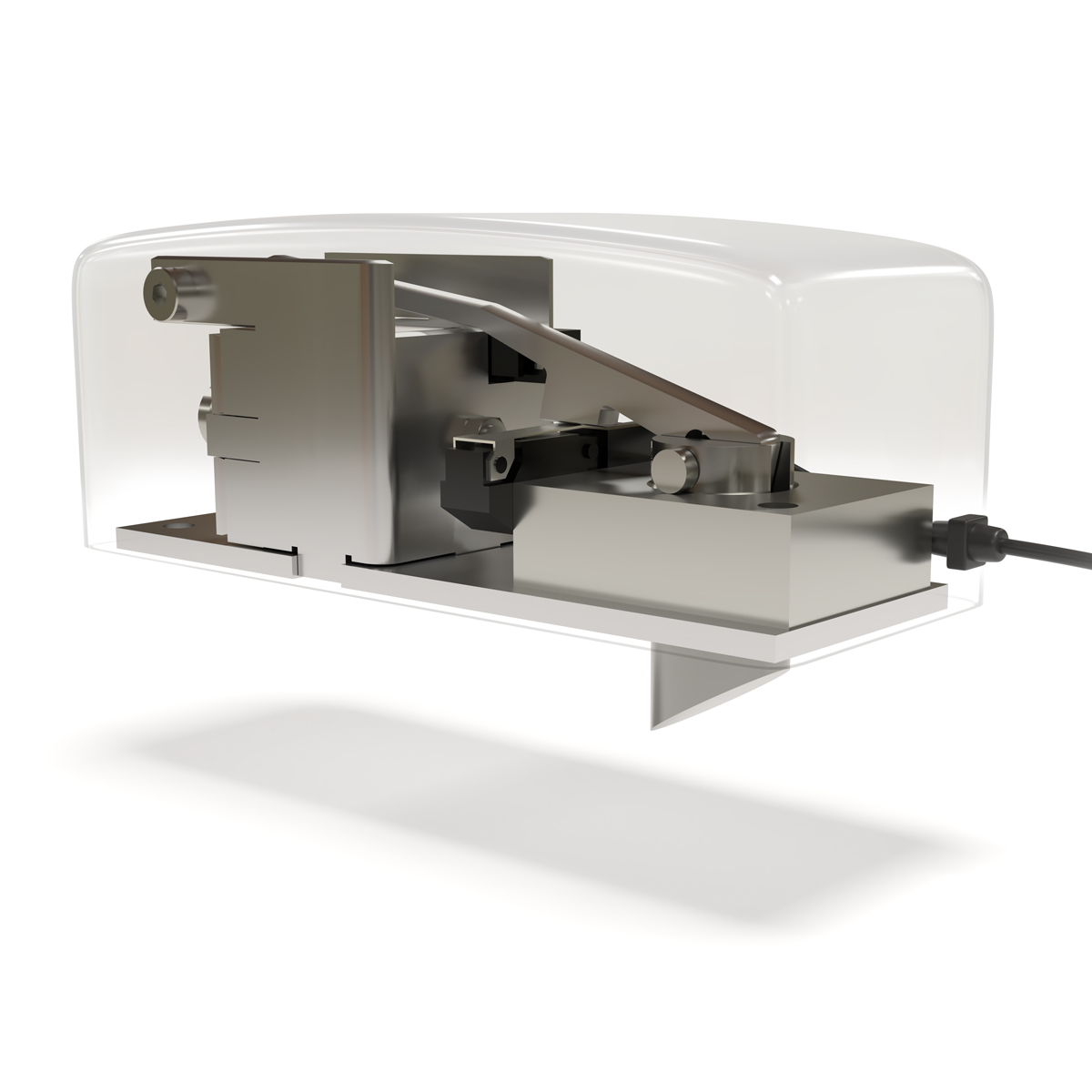 Low-Profile Latching Solenoid Lock