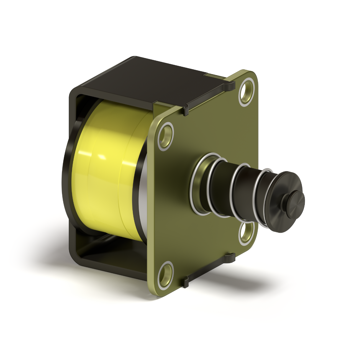 Open Frame Latching Solenoid