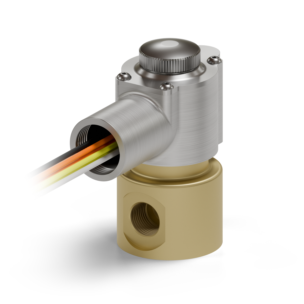 Supervised Direct-Acting Solenoid Valve