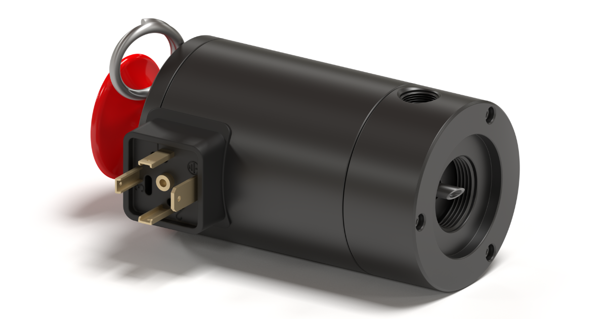 Latching Solenoid with Burst Pin TLX Technologies